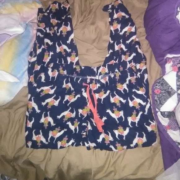 Llama pajama pants - Picture 1 of 1